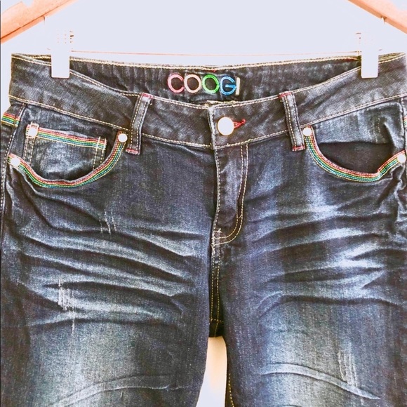 EUC Coogi dark blue jeans size 9-10 - Picture 5 of 5